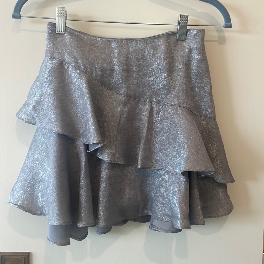 Sparkly mustard seed skirt